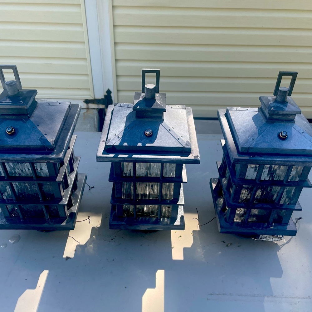LED Exterior Photocell Post Lantern-3